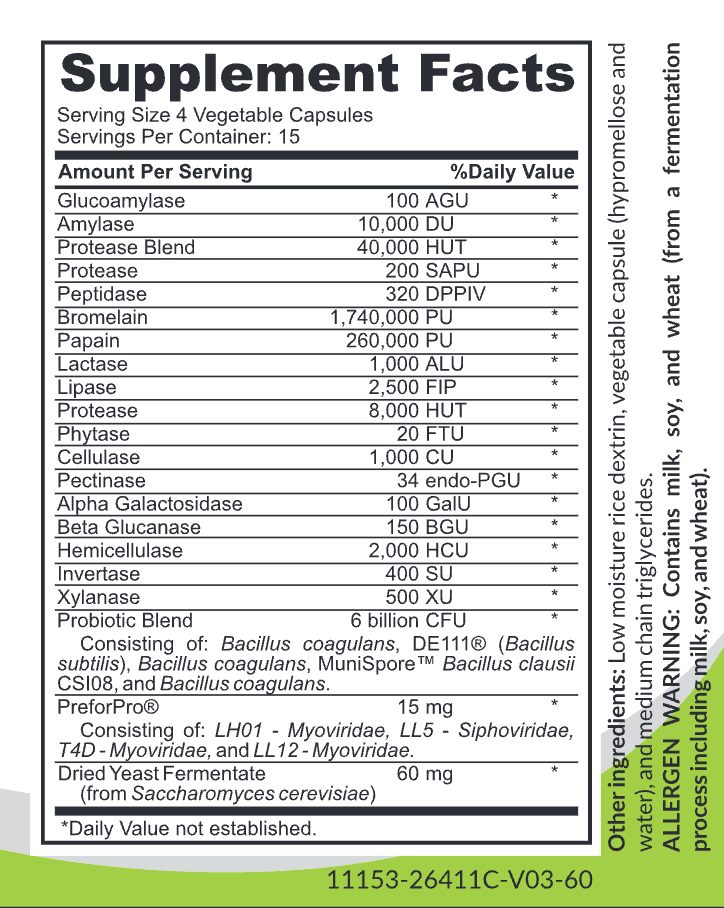 Digest + Pre pro Post biotics