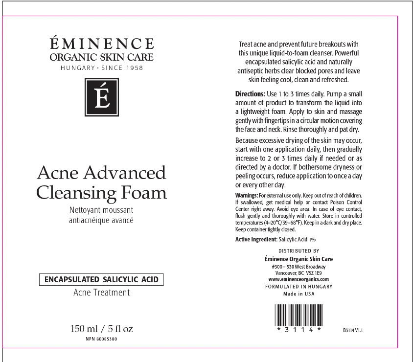 Acne Advanced Cleansing Foam