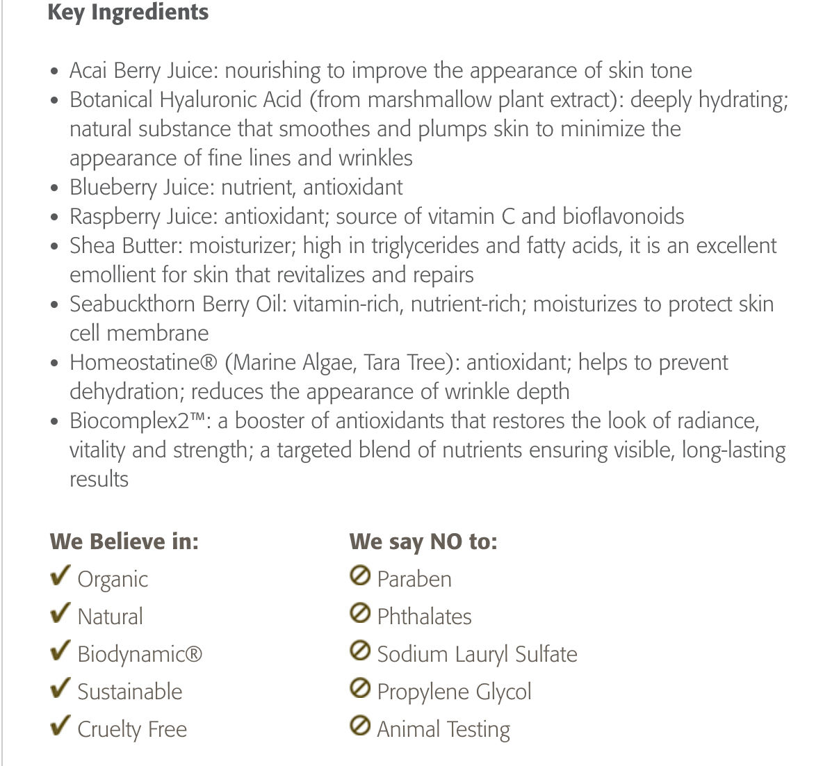 Firm Skin Acai Moisturizer