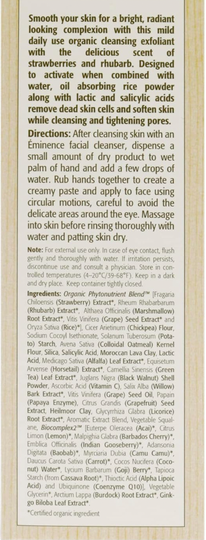 Strawberry Rhubarb Dermafoliant