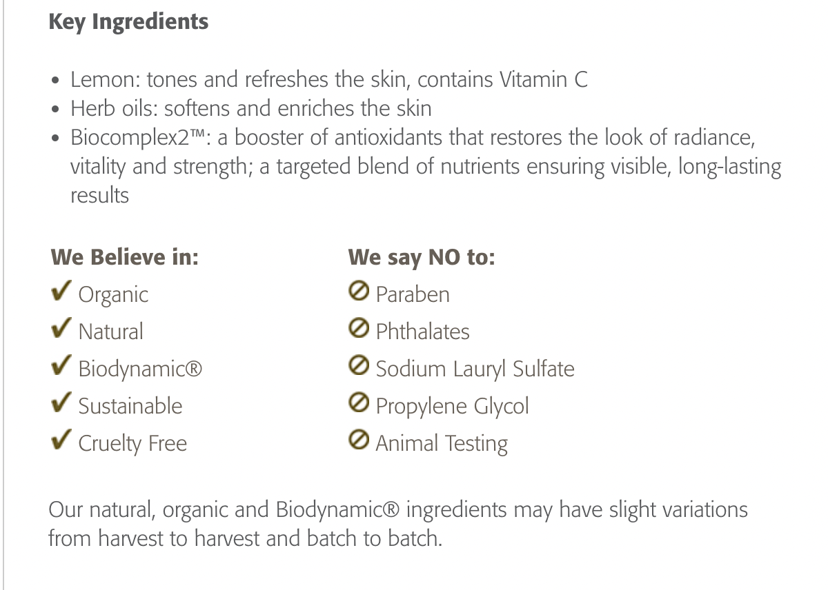 Lemon Cleanser