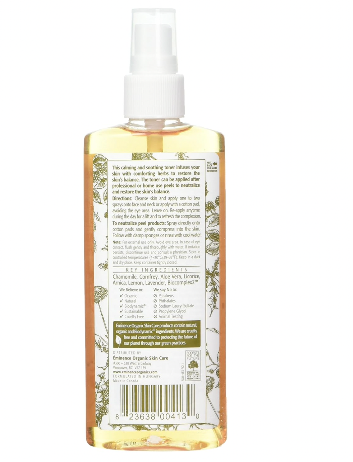 Soothing Chamomile Tonique