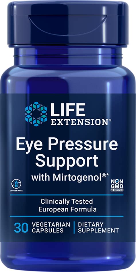 Eye Pressure Support with Mirtogenol