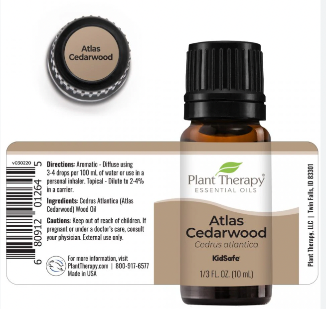 Essential Oils - Cedarwood Atlas