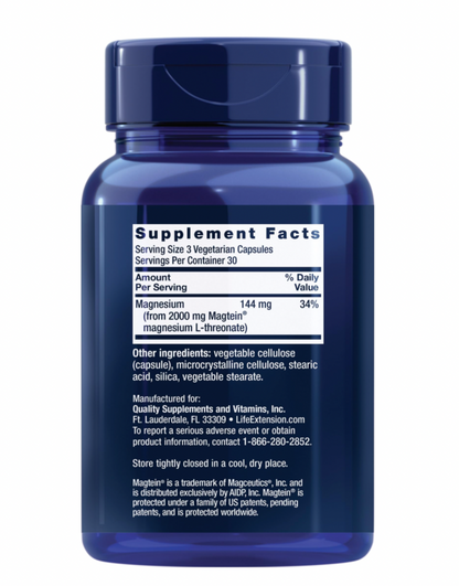 Neuro-Mag Magnesium L-Threonate